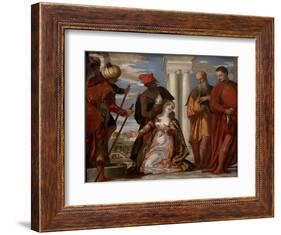 The Martyrdom of St. Justine, c.1555-Veronese-Framed Giclee Print