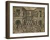 The Martyrdom of St Lawrence, C. 1525-Marcantonio Raimondi-Framed Giclee Print