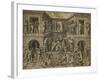 The Martyrdom of St Lawrence, C. 1525-Marcantonio Raimondi-Framed Giclee Print