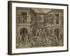 The Martyrdom of St Lawrence, C. 1525-Marcantonio Raimondi-Framed Giclee Print