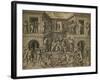 The Martyrdom of St Lawrence, C. 1525-Marcantonio Raimondi-Framed Giclee Print