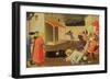 The Martyrdom of St. Mark, Predella from the Linaiuoli Triptych, 1433 (Tempera on Panel)-Fra (c 1387-1455) Angelico-Framed Giclee Print