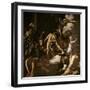 The Martyrdom of St. Matthew, 1599-1600-Caravaggio-Framed Giclee Print