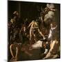 The Martyrdom of St. Matthew, 1599-1600-Caravaggio-Mounted Giclee Print