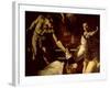 The Martyrdom of St. Matthew, Detail, 1599-1600-Caravaggio-Framed Giclee Print