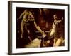 The Martyrdom of St. Matthew, Detail, 1599-1600-Caravaggio-Framed Giclee Print