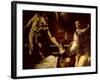 The Martyrdom of St. Matthew, Detail, 1599-1600-Caravaggio-Framed Giclee Print