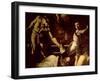 The Martyrdom of St. Matthew, Detail, 1599-1600-Caravaggio-Framed Giclee Print