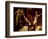 The Martyrdom of St. Matthew, Detail, 1599-1600-Caravaggio-Framed Giclee Print