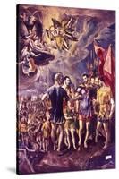 The Martyrdom of St Maurice, 286 (C1580-158)-El Greco-Stretched Canvas