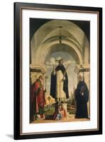 The Martyrdom of St.Peter and 2 Saints-Giovanni Battista Cima Da Conegliano-Framed Giclee Print