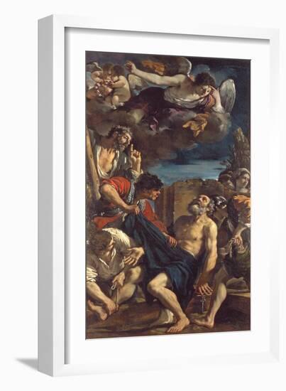 The Martyrdom of St. Peter-Guercino-Framed Giclee Print