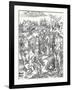 The Martyrdom of St Sebastian, C1495-Albrecht Dürer-Framed Giclee Print