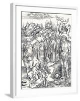 The Martyrdom of St Sebastian, C1495-Albrecht Dürer-Framed Giclee Print