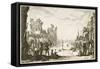 The Martyrdom of St Sebastian-Jacques Callot-Framed Stretched Canvas