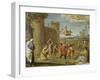 The Martyrdom of St. Stephen-Annibale Carracci-Framed Giclee Print