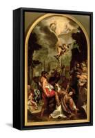 The Martyrdom of St. Stephen-Ludovico Cardi Cigoli-Framed Stretched Canvas