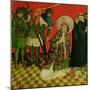 The Martyrdom of St. Thomas of Canterbury, Panel from the St. Thomas Altar from St. John's Church-Master Francke-Mounted Giclee Print