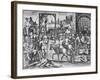 The Martyrdom of the Carthusian Monks (Engraving)-English-Framed Giclee Print