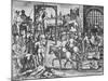 The Martyrdom of the Carthusian Monks (Engraving)-English-Mounted Giclee Print