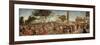 The Martyrdom of the Pilgrims and the Funeral of St. Ursula, from the St. Ursula Cycle, 1490-94-Vittore Carpaccio-Framed Giclee Print
