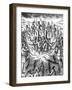 The Martyrdome of Six Men at Brainford, 1558-null-Framed Giclee Print