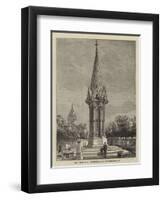 The Martyrs' Memorial, Stratford-Le-Bow-Henry William Brewer-Framed Giclee Print