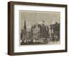 The Martyrs' Memorial, Taylor Institution, and Randolph Hotel, Oxford-null-Framed Giclee Print