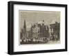 The Martyrs' Memorial, Taylor Institution, and Randolph Hotel, Oxford-null-Framed Giclee Print