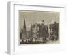 The Martyrs' Memorial, Taylor Institution, and Randolph Hotel, Oxford-null-Framed Giclee Print