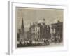 The Martyrs' Memorial, Taylor Institution, and Randolph Hotel, Oxford-null-Framed Giclee Print