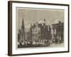 The Martyrs' Memorial, Taylor Institution, and Randolph Hotel, Oxford-null-Framed Giclee Print