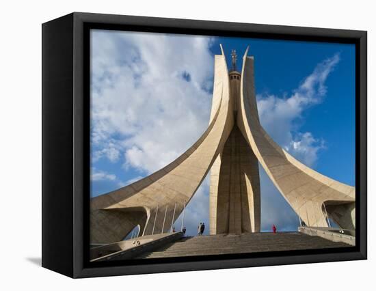 The Martyrs Monument, Algiers, Algeria, North Africa, Africa-Michael Runkel-Framed Stretched Canvas