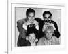 The Marx Brothers, Top Zeppo Marx, Groucho Marx, Bottom Chico Marx, Harpo Marx, Early 1930s-null-Framed Photo