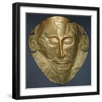 The Mask of Agamemnon, 16th-15th C Bc-null-Framed Photographic Print