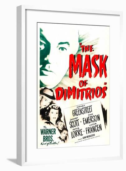 The Mask of Dimitrios-null-Framed Art Print