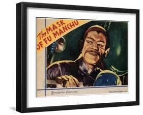 The Mask of Fu Manchu, 1932-null-Framed Art Print