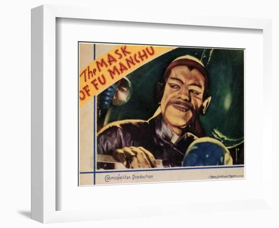 The Mask of Fu Manchu, 1932-null-Framed Art Print