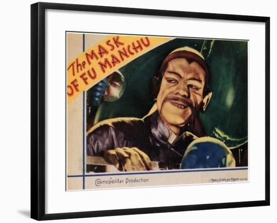 The Mask of Fu Manchu, 1932-null-Framed Art Print