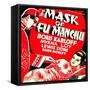 The Mask of Fu Manchu, Boris Karloff, Myrna Loy, 1932-null-Framed Stretched Canvas