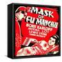 The Mask of Fu Manchu, Boris Karloff, Myrna Loy, 1932-null-Framed Stretched Canvas