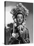 The mask of Fu Manchu by CharlesBrabin with Mirna Loy, 1932 (b/w photo)-null-Stretched Canvas