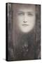 The Mask, with a Black Curtain, circa 1909-Fernand Khnopff-Stretched Canvas