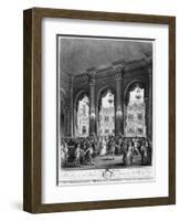 The Masked Ball, 23rd January 1782-Jean-Michel Moreau the Younger-Framed Giclee Print
