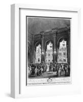 The Masked Ball, 23rd January 1782-Jean-Michel Moreau the Younger-Framed Giclee Print