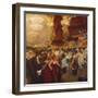 The Masked Ball at L'Opera-Charles Hermans-Framed Giclee Print