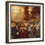 The Masked Ball at L'Opera-Charles Hermans-Framed Giclee Print