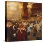 The Masked Ball at L'Opera-Charles Hermans-Stretched Canvas