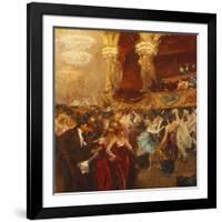 The Masked Ball at l'Opera-Charles Hermans-Framed Giclee Print