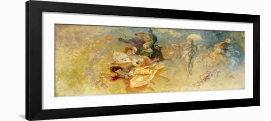 The Masked Ball-Jules Chéret-Framed Giclee Print